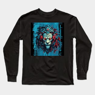 Cyberpunk lion Long Sleeve T-Shirt